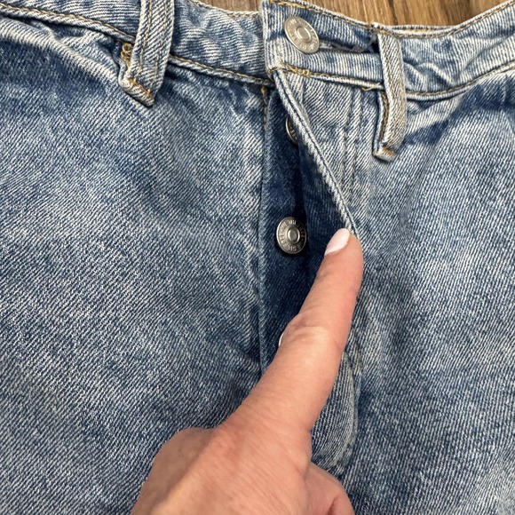 Free People We The Free Cortez Pieced Jeans Women's 25 Multi Patchwork Flare - Picture 7 of 16